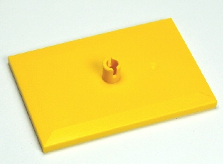 Lego Train Bogie Plate (Tile, Modified 6 x 4 with 5mm Pin) 4025 (15604, 18626, 65441)